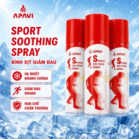 Xịt Lạnh Thể Thao APAVI S-150