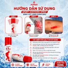 Xịt Lạnh Thể Thao APAVI S-150