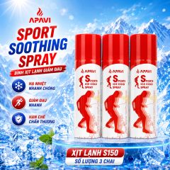 Xịt Lạnh Thể Thao APAVI S-150