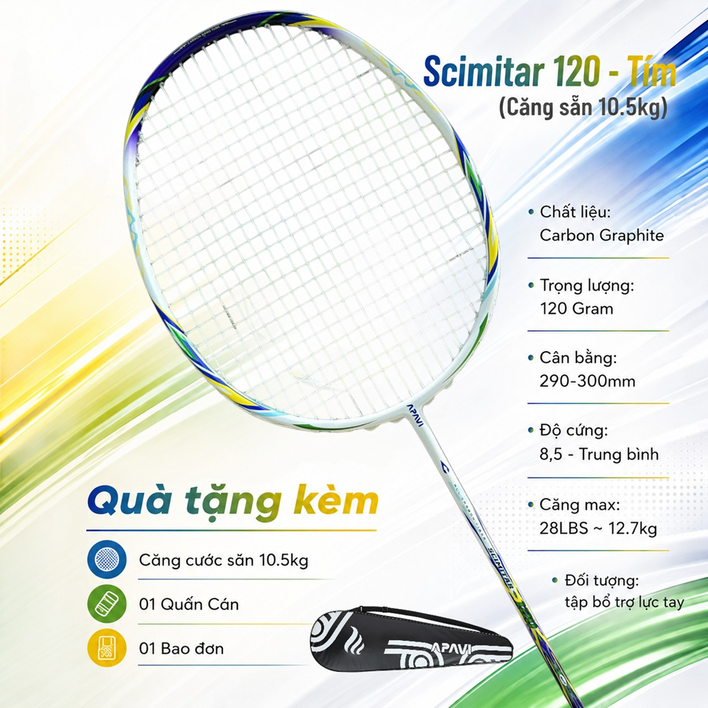 Vợt Tập Lực Cổ Tay APAVI Nuttertools X3