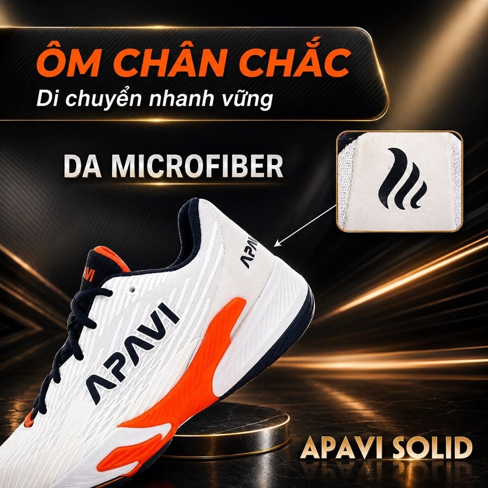 Giày Pickleball APAVI SOLID – Ổn Định