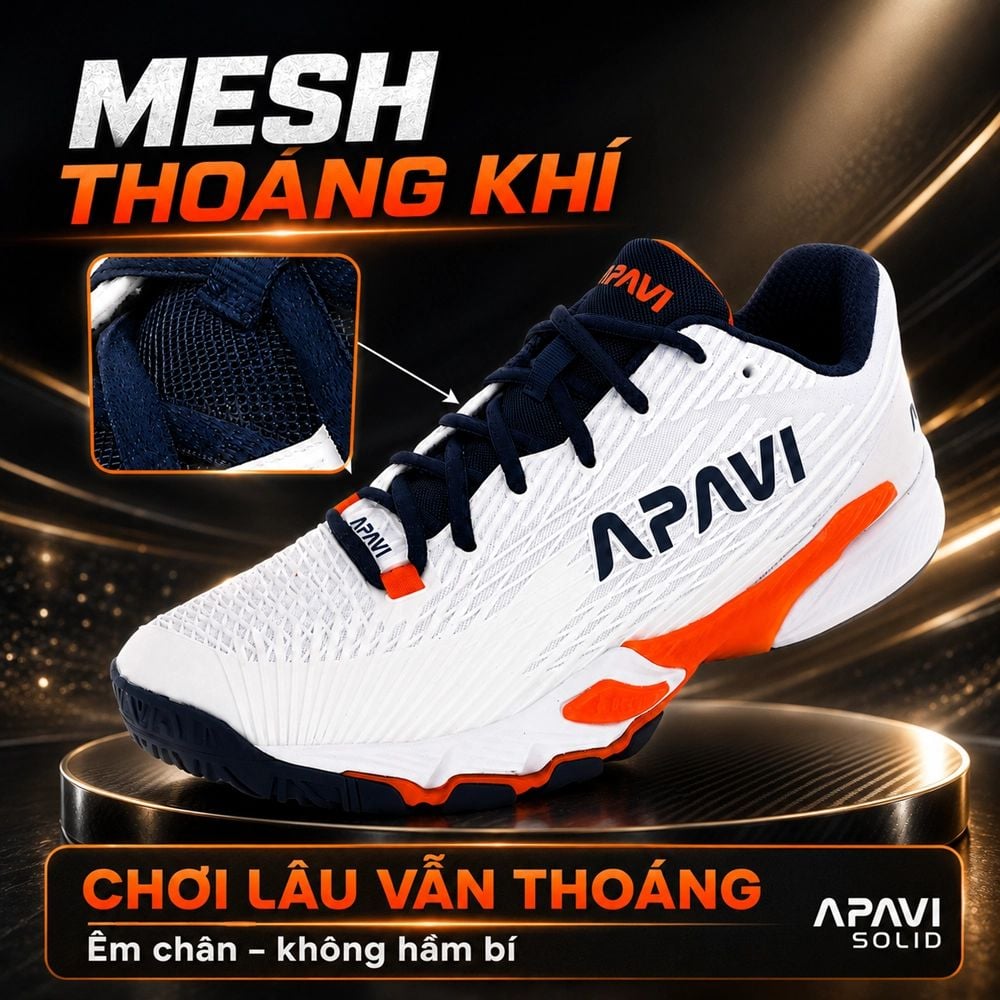Giày Pickleball APAVI SOLID – Ổn Định