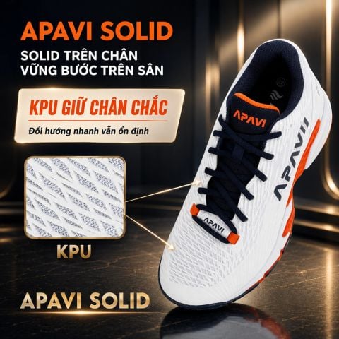 Giày Pickleball APAVI SOLID – Ổn Định