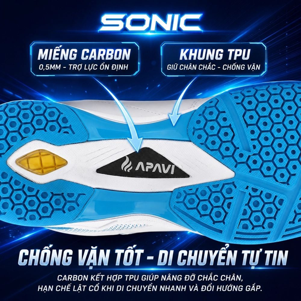 Giày Cầu Lông APAVI SONIC