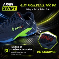 Giày Pickleball APAVI SWIFT – Nhẹ, Bám Sân