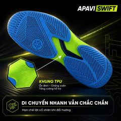 Giày Pickleball APAVI SWIFT – Nhẹ, Bám Sân