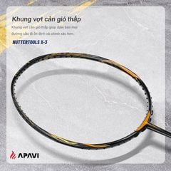 Vợt tập lực cổ tay Apavi Nuttertools X3
