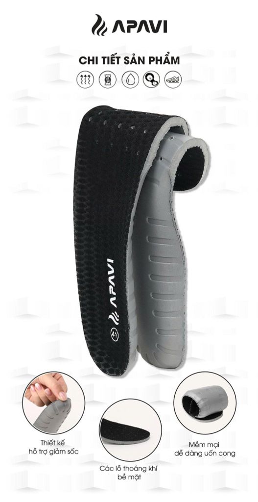 Lót giày thể thao Apavi AI-S01
