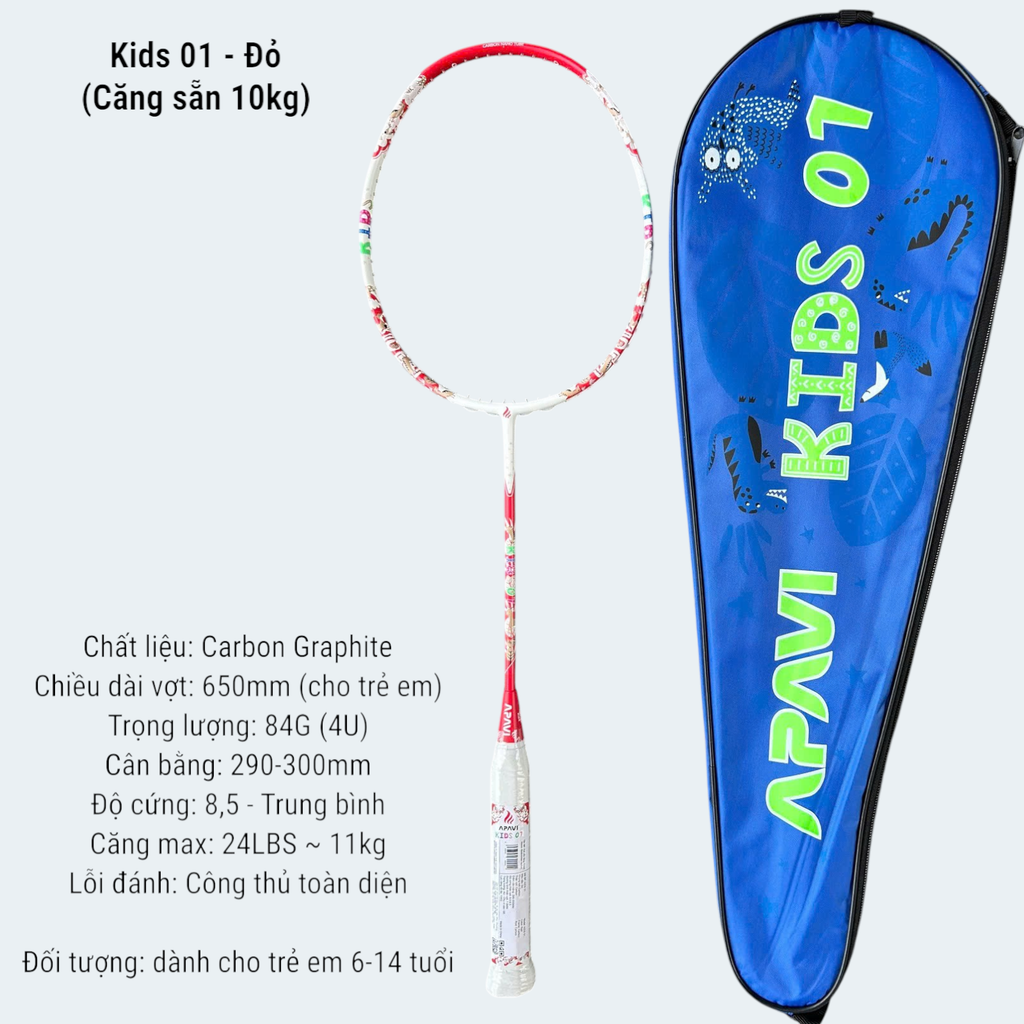Vợt cầu lông trẻ em Apavi Kids 01