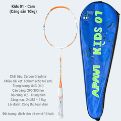 Vợt cầu lông trẻ em Apavi Kids 01