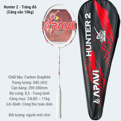 Vợt cầu lông Apavi Hunter 2