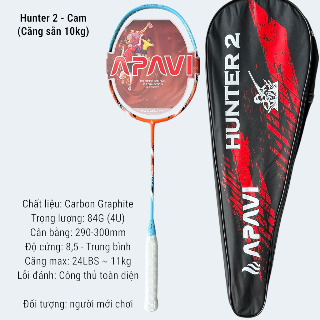 Vợt cầu lông Apavi Hunter 2