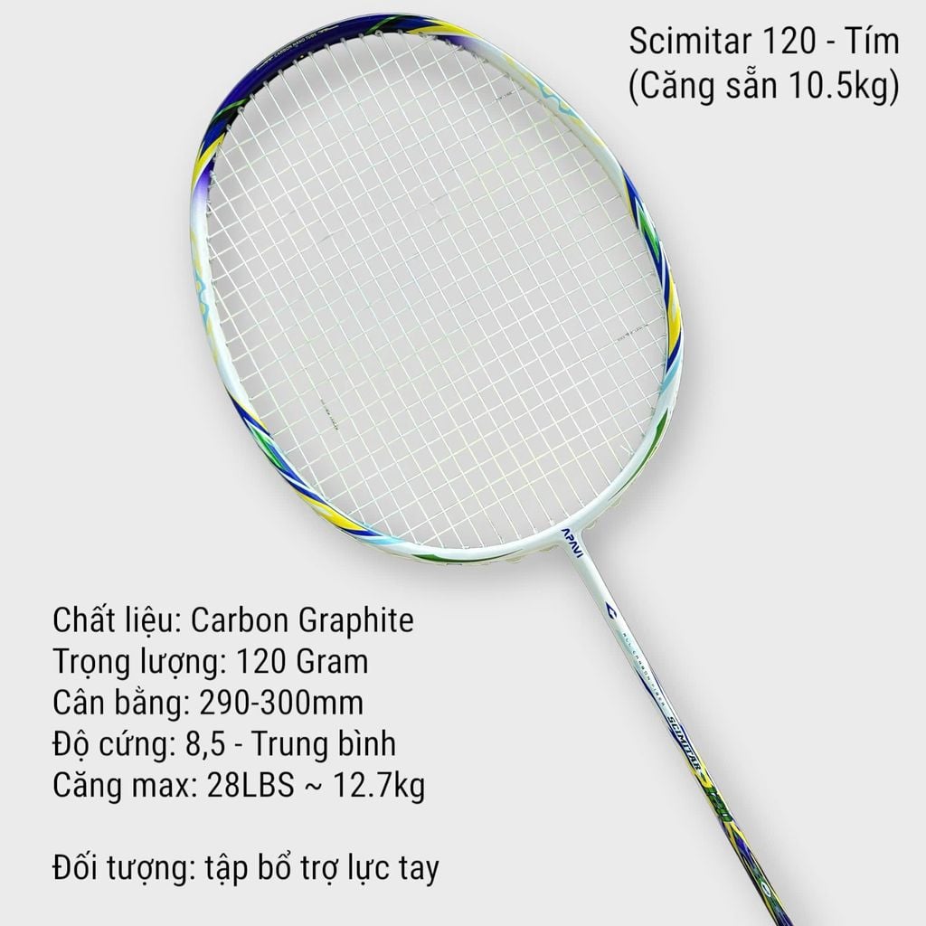 Vợt tập lực cổ tay Apavi Nuttertools X3