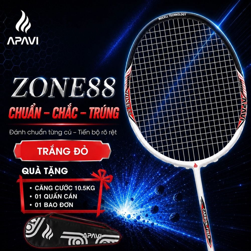 Vợt Tập Điểm Ngọt APAVI Zone 88