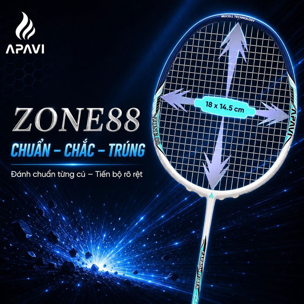 Vợt Tập Điểm Ngọt APAVI Zone 88