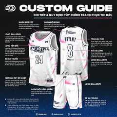 Mẫu Thiết kế Đồng phục Bóng rổ đội - HT251109