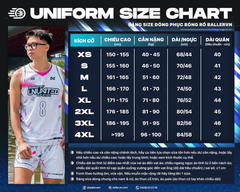 Mẫu Thiết kế Đồng phục Bóng rổ đội - HT251107