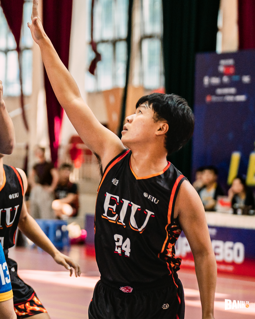 Mẫu Thiết kế Đồng phục CLB Bóng rổ ĐH Quốc Tế Miền Đông Bình Dương 2025