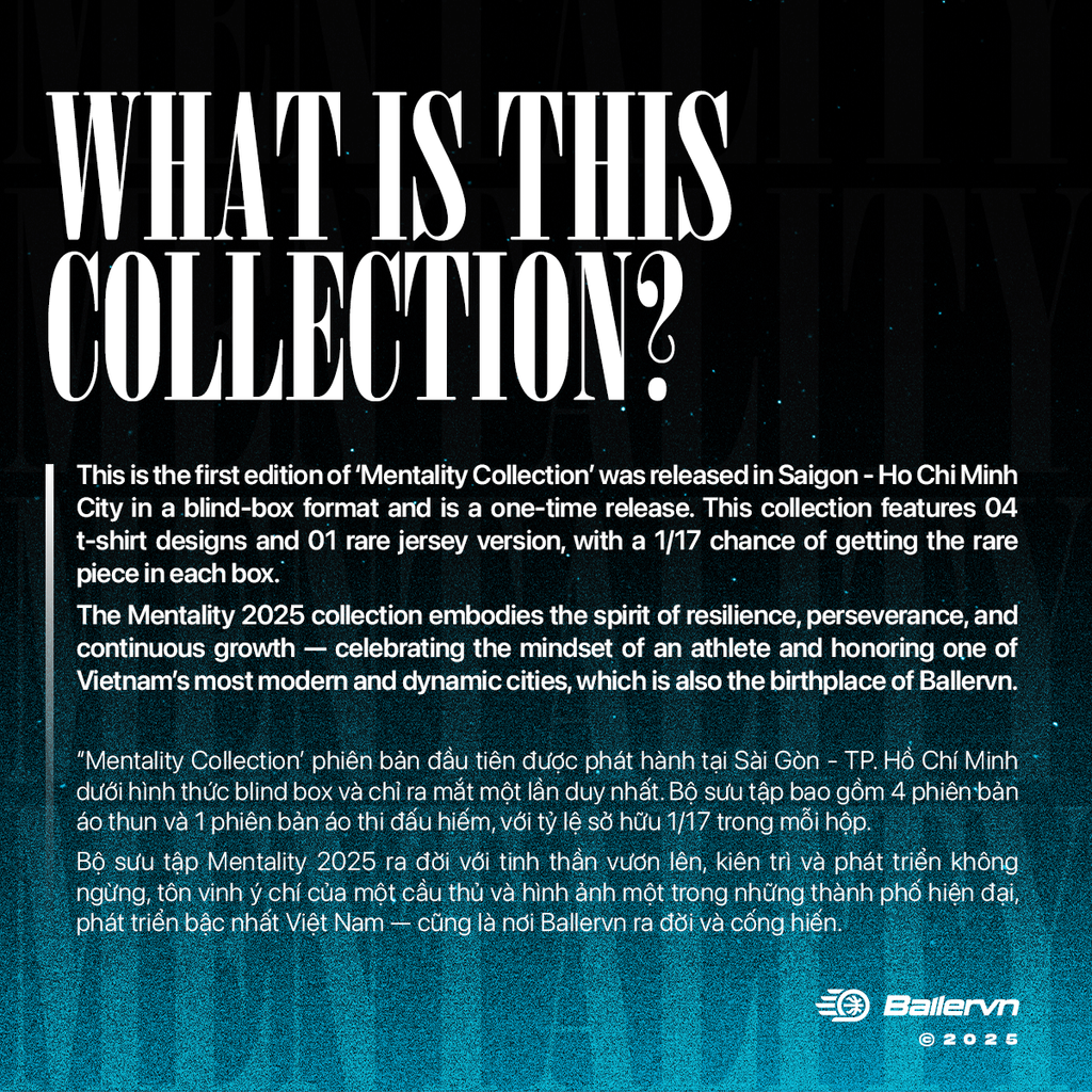 Bộ sưu tập Blind-box 'Ballervn MENTALITY Collection' - 1st Edition 2025