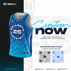 Mẫu Thiết kế Đồng phục Bóng rổ đội - HT072501