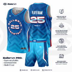 Mẫu Thiết kế Đồng phục Bóng rổ đội - HT072501