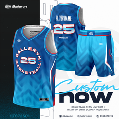 Mẫu Thiết kế Đồng phục Bóng rổ đội - HT072501