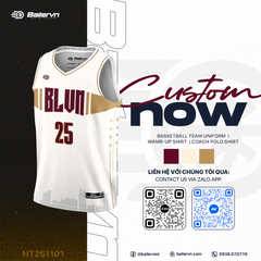 Mẫu Thiết kế Đồng phục Bóng rổ đội - HT251101