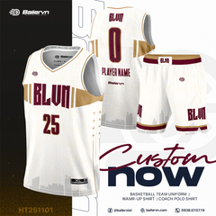 Mẫu Thiết kế Đồng phục Bóng rổ đội - HT251101