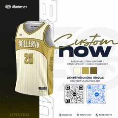 Mẫu Thiết kế Đồng phục Bóng rổ đội - HT251102