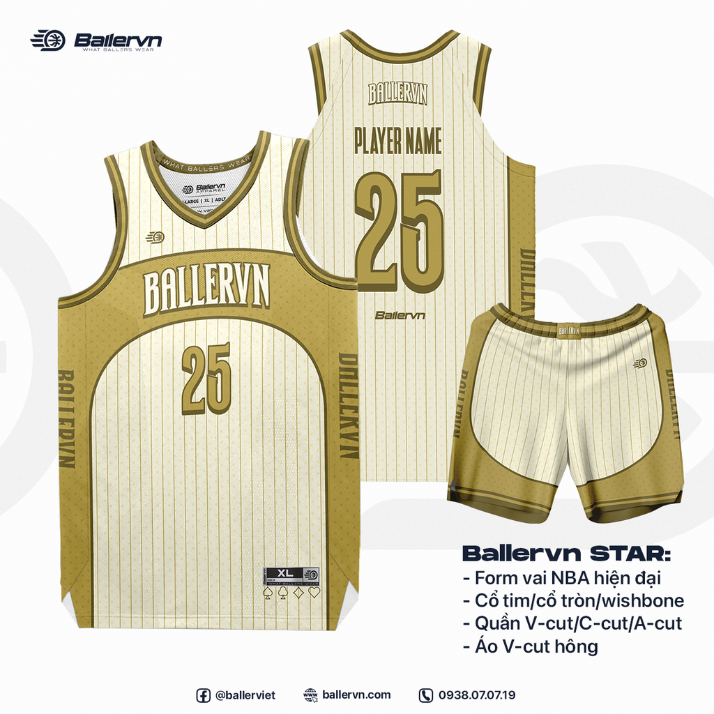 Mẫu Thiết kế Đồng phục Bóng rổ đội - HT251102