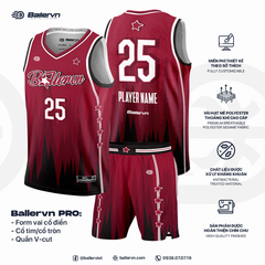 Mẫu Thiết kế Đồng phục Bóng rổ đội - HT251104