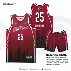 Mẫu Thiết kế Đồng phục Bóng rổ đội - HT251104