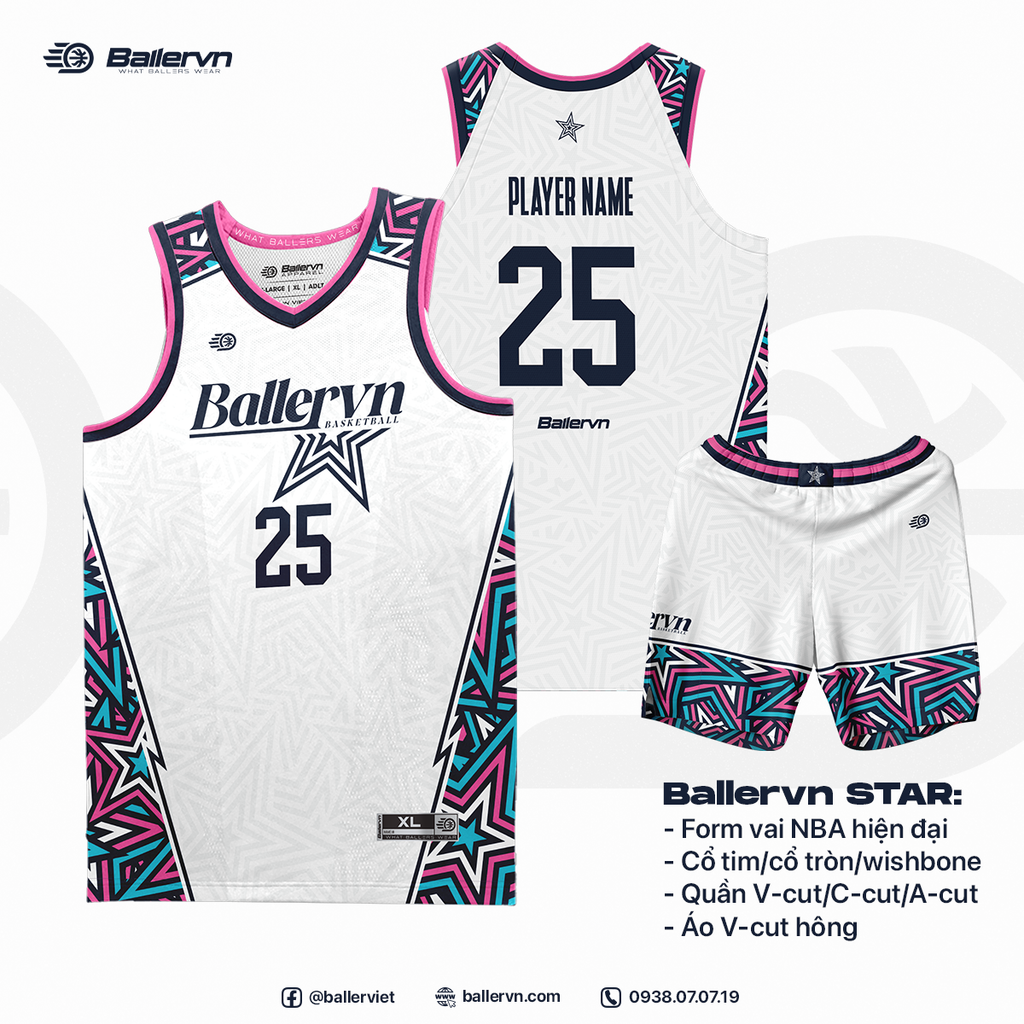 Mẫu Thiết kế Đồng phục Bóng rổ đội - HT251105