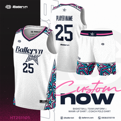 Mẫu Thiết kế Đồng phục Bóng rổ đội - HT251105