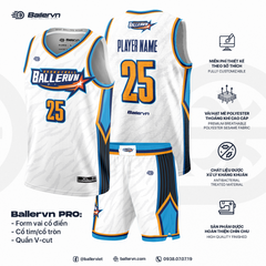 Mẫu Thiết kế Đồng phục Bóng rổ đội - HT251106