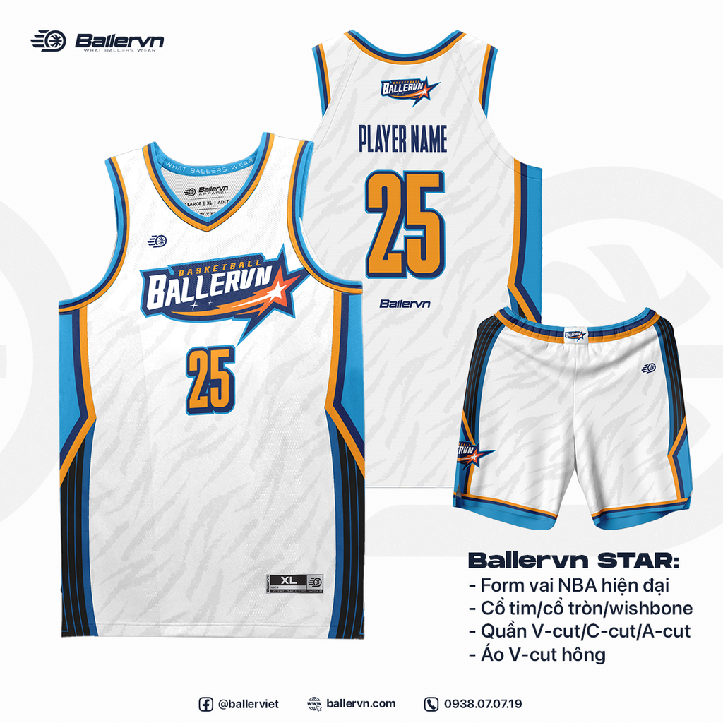 Mẫu Thiết kế Đồng phục Bóng rổ đội - HT251106