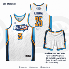 Mẫu Thiết kế Đồng phục Bóng rổ đội - HT251106