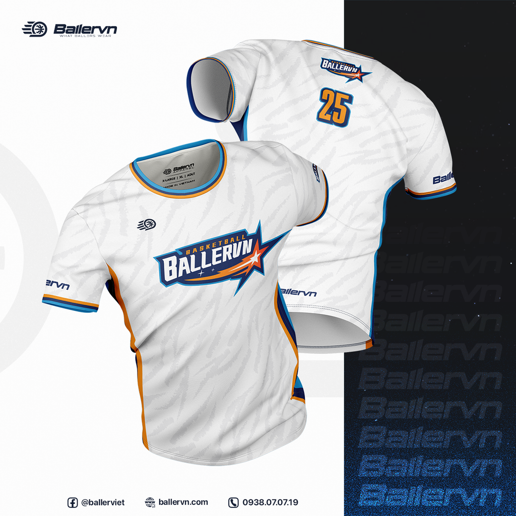 Mẫu Thiết kế Đồng phục Bóng rổ đội - HT251106