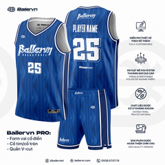 Mẫu Thiết kế Đồng phục Bóng rổ đội - HT251107