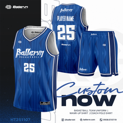 Mẫu Thiết kế Đồng phục Bóng rổ đội - HT251107