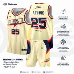 Mẫu Thiết kế Đồng phục Bóng rổ đội - HT251108