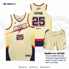 Mẫu Thiết kế Đồng phục Bóng rổ đội - HT251108