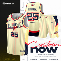 Mẫu Thiết kế Đồng phục Bóng rổ đội - HT251108