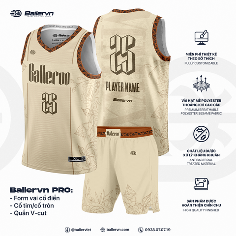 Mẫu Thiết kế Đồng phục Bóng rổ đội - HT251109