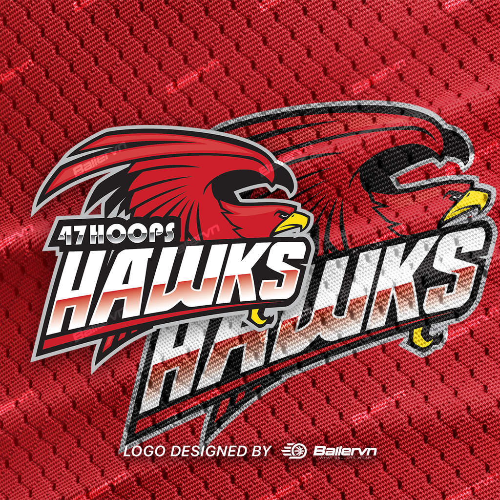 Mẫu Thiết kế Đồng phục đội 47Hoops Hawks