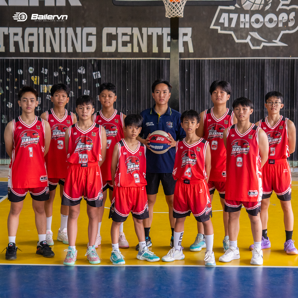 Mẫu Thiết kế Đồng phục đội 47Hoops Hawks
