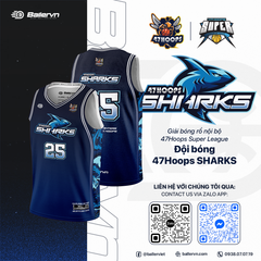 Mẫu Thiết kế Đồng phục đội 47Hoops Sharks