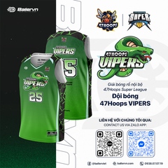 Mẫu Thiết kế Đồng phục đội 47Hoops Vipers