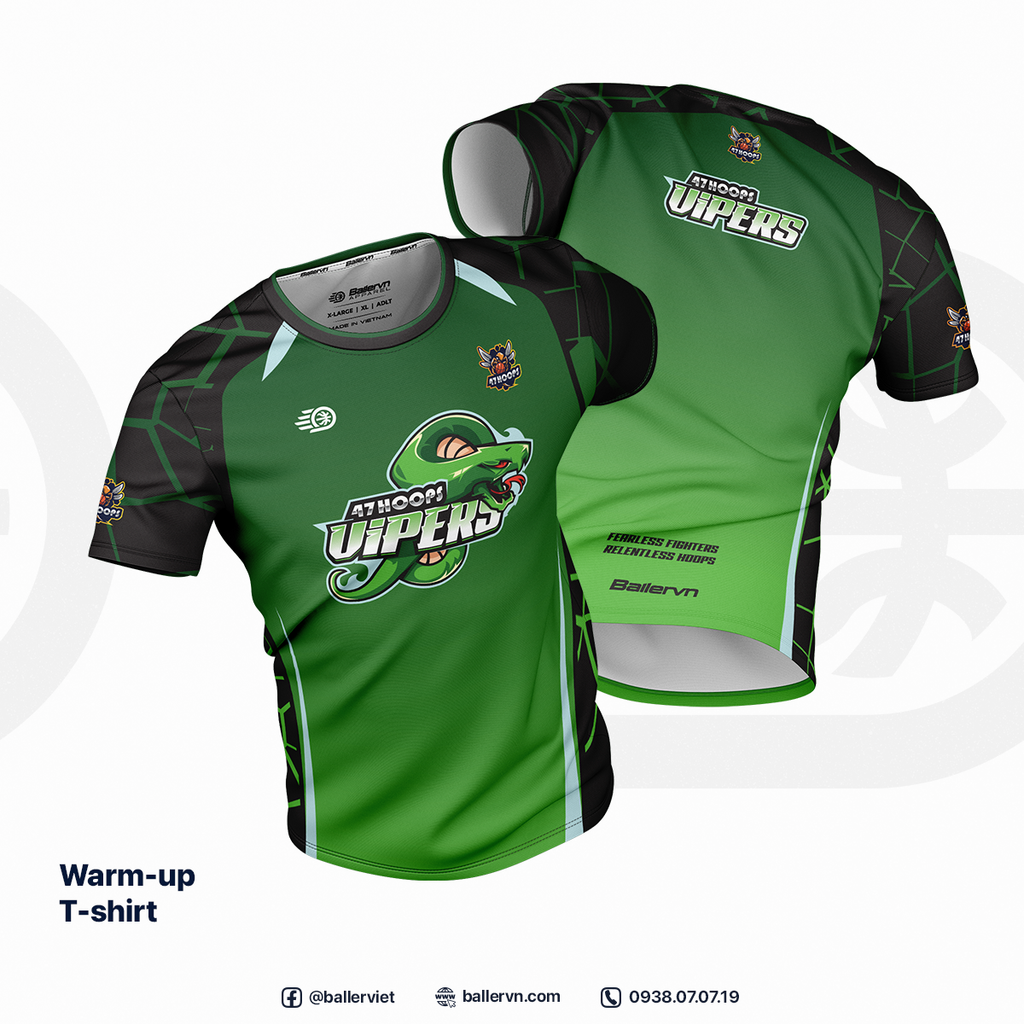 Mẫu Thiết kế Đồng phục đội 47Hoops Vipers