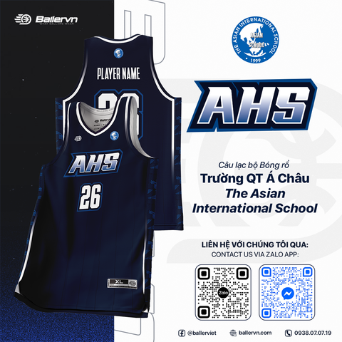 Mẫu Thiết kế Đồng phục CLB Trường Quốc Tế Á Châu AHS